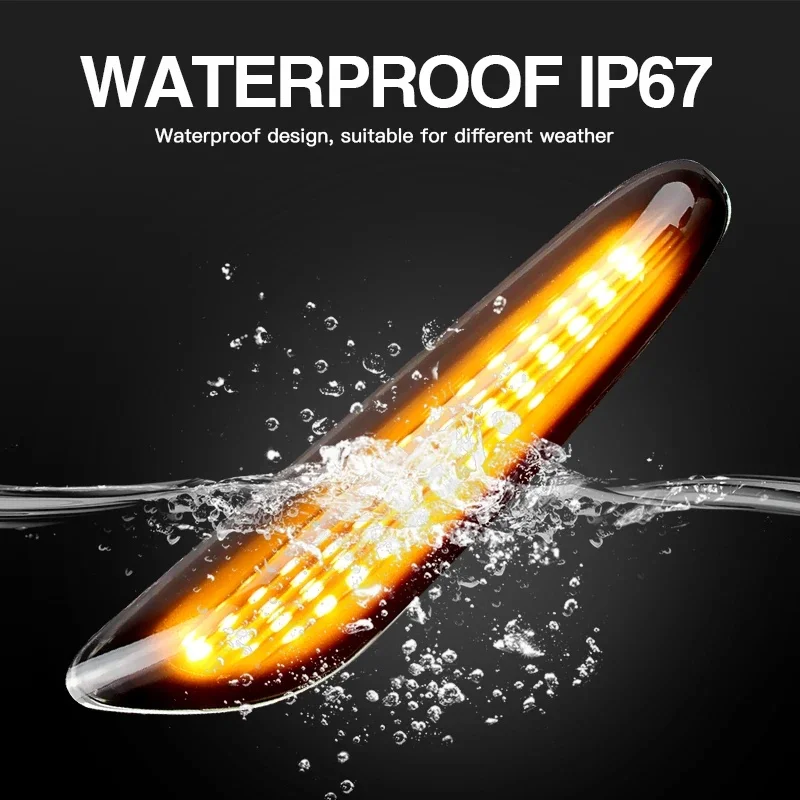 1 Set LED Flowing Turn Signal Blinker Light For BMW 5 Series Black F10F11 10-13 Side Mirror Indicator Lamp Functional Car Lights 
1 Set LED Flowing Turn Signal Blinker Light For BMW 5 Series Black F10F11 10-13 Side Mirror Indicator Lamp Functional Car Lights
