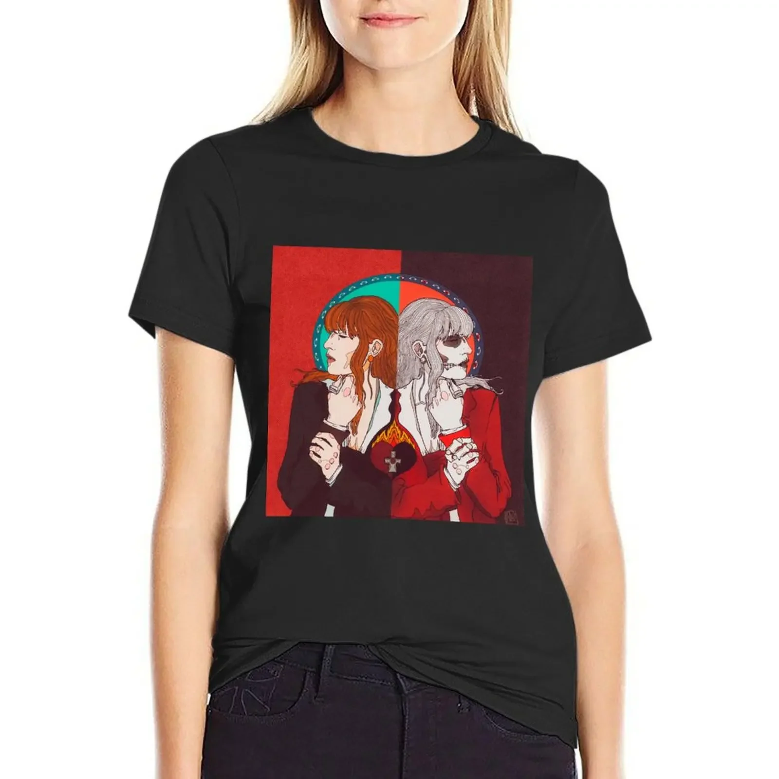 comfortable in chaos - florence + the machine T-Shirt vintage summer tops hippie clothes Women's tee shirt
comfortable in chaos - florence + the machine T-Shirt vintage summer tops hippie clothes Women's tee shirt