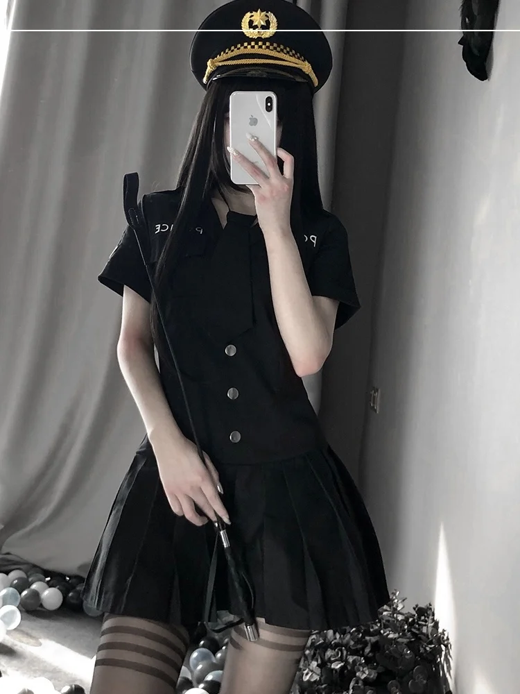 Weisgirl Sexy Uniform Set Women's Police Officer Navy Style Professional OL Teacher Hotel Air Stewardess Suit
Weisgirl Sexy Uniform Set Women's Police Officer Navy Style Professional OL Teacher Hotel Air Stewardess Suit
