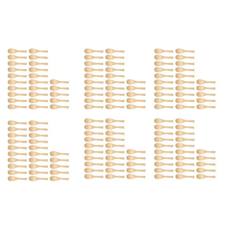 HLZS-150Pcs Mini Handmade Wooden Spoon Ice Cream Sugar Jam Honey Coffee Teaspoon Kitchen Condiment Salt Mustard Spoon
HLZS-150Pcs Mini Handmade Wooden Spoon Ice Cream Sugar Jam Honey Coffee Teaspoon Kitchen Condiment Salt Mustard Spoon