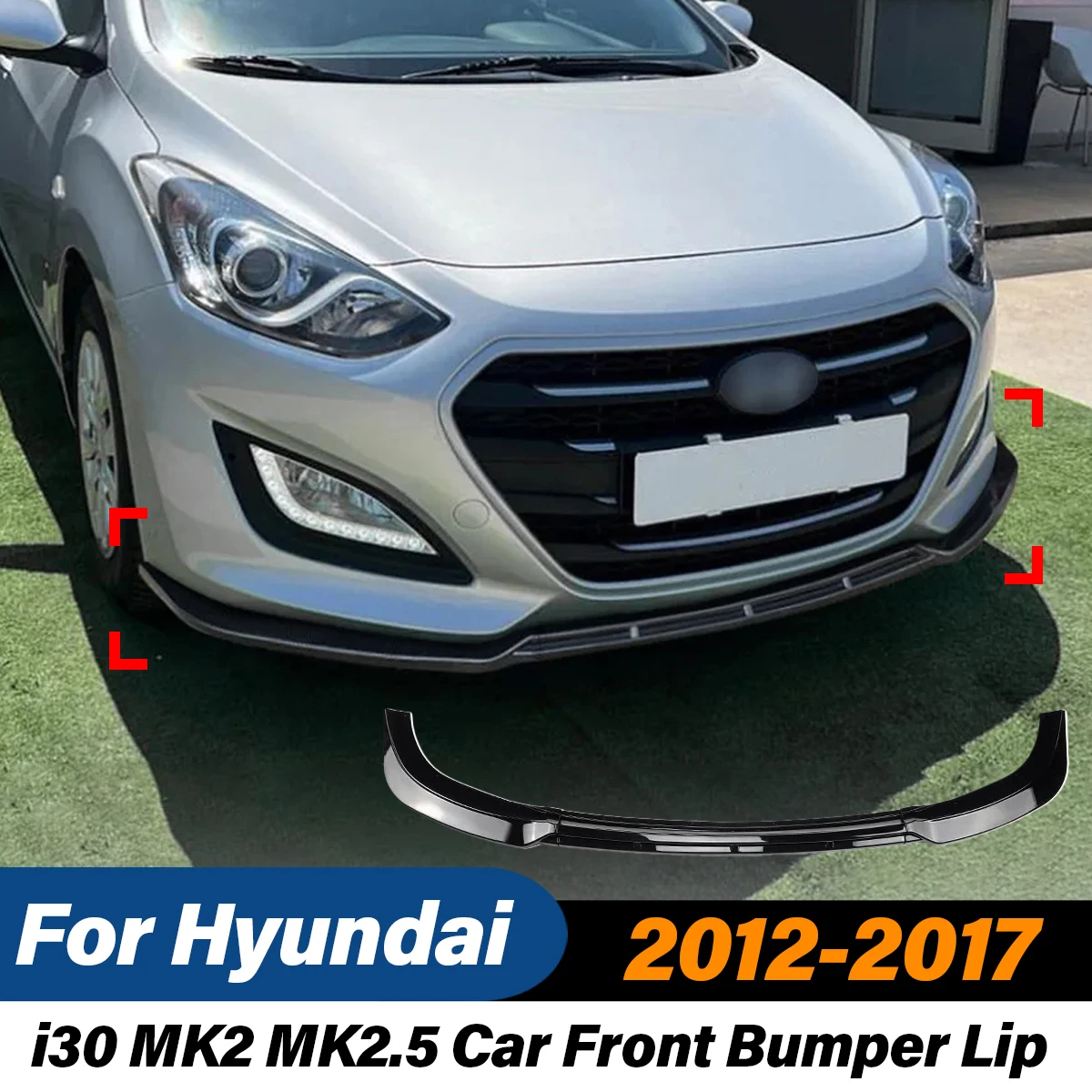 For Hyundai I30 MK2 MK2.5 2012 2013 2014 2015 2016 2017 Car Front Bumper Lip Splitter Spoiler Guard Diffuser Protector Cover
For Hyundai I30 MK2 MK2.5 2012 2013 2014 2015 2016 2017 Car Front Bumper Lip Splitter Spoiler Guard Diffuser Protector Cover