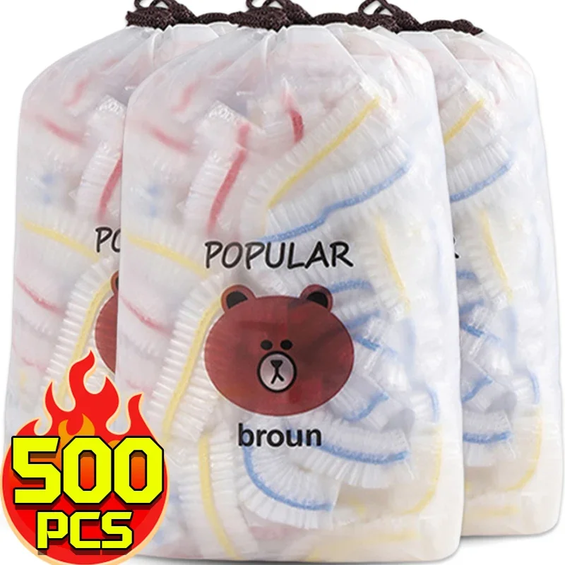 500/100PCS Disposable Food Cover Food Grade Fruit Vegetable Storage Bag Elastic Plastic Fresh-keeping Lid Plate Kitchen Supplies
500/100PCS Disposable Food Cover Food Grade Fruit Vegetable Storage Bag Elastic Plastic Fresh-keeping Lid Plate Kitchen Supplies