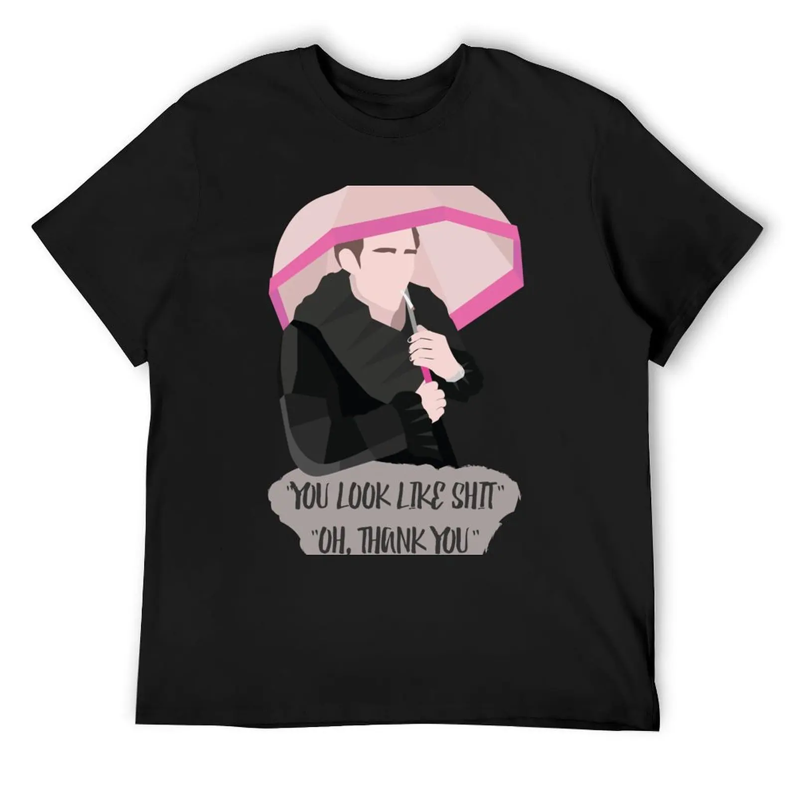The Umbrella Academy Klaus Hargreeves T-Shirt street wear baggy shirts graphic tee shirt t shirts men
The Umbrella Academy Klaus Hargreeves T-Shirt street wear baggy shirts graphic tee shirt t shirts men