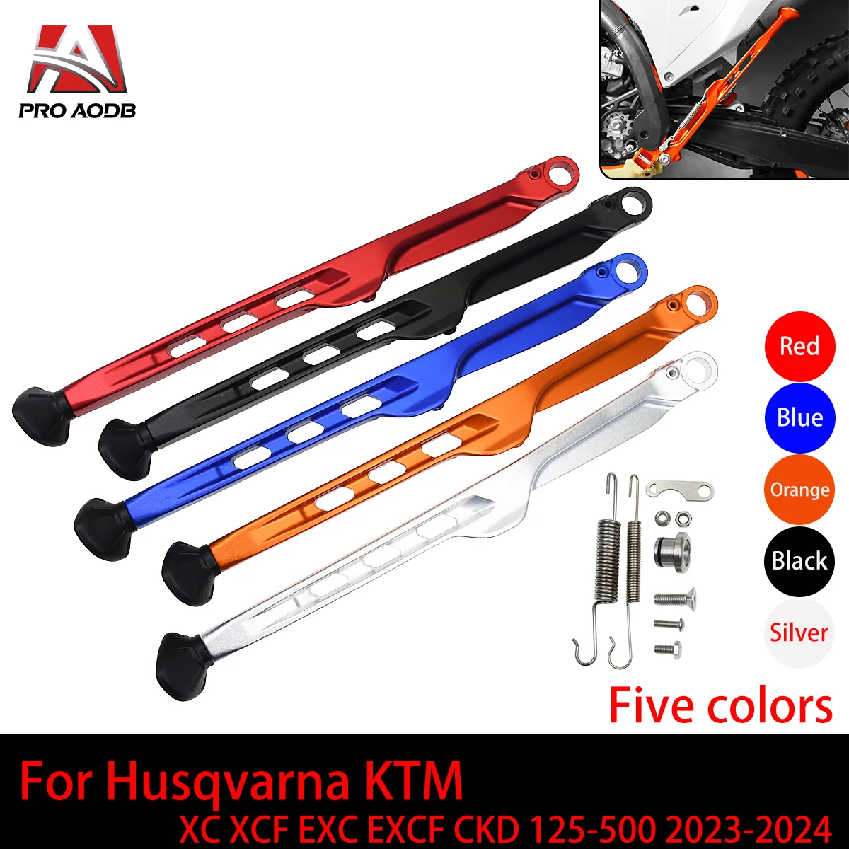 Motocross Kickstand Side Stand Kickstand Spring For KTM Gas Gas Husqvarna YE TX FX FE 150-501S 2024 Universal Motocross Parts
Motocross Kickstand Side Stand Kickstand Spring For KTM Gas Gas Husqvarna YE TX FX FE 150-501S 2024 Universal Motocross Parts