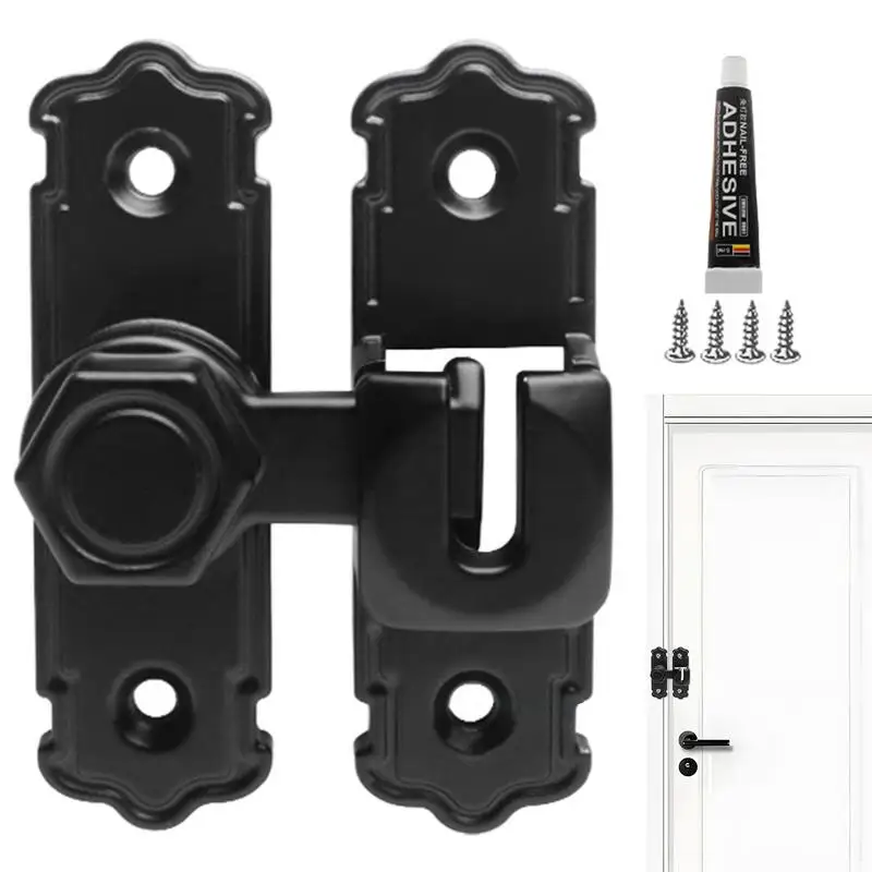 Punch-free Hasp Latch Door Lock Cabinet Locks Kids Safety Lock Door Latch Bolts Indoor Metal Interior Safety Locking Hardware
Punch-free Hasp Latch Door Lock Cabinet Locks Kids Safety Lock Door Latch Bolts Indoor Metal Interior Safety Locking Hardware