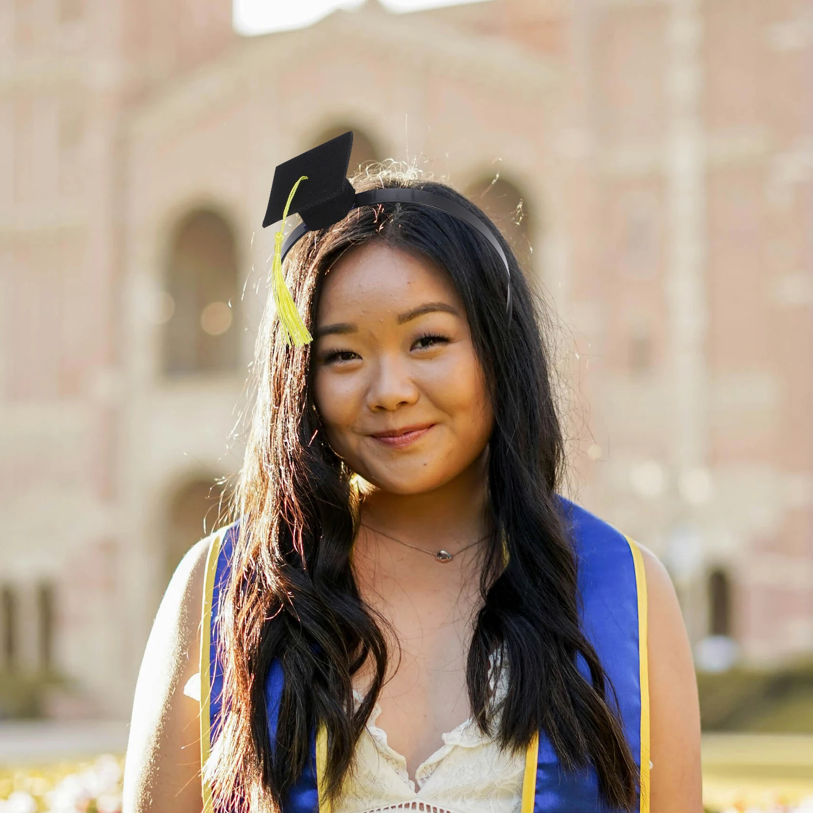 1pcs Mini Graduation Hat Headband Lightweight Grad Cap Bopper For Party Photo Props Women Doctoral Decoration Accessory
1pcs Mini Graduation Hat Headband Lightweight Grad Cap Bopper For Party Photo Props Women Doctoral Decoration Accessory