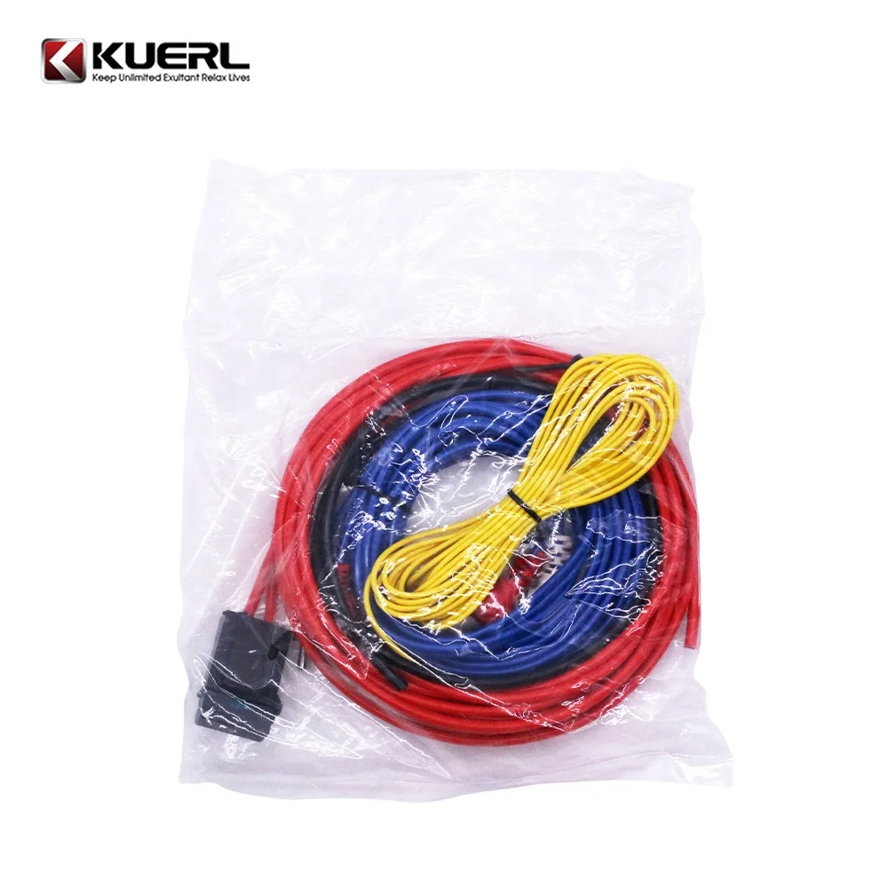 Лидер продаж 2025 16GA комплект кабелей усилителя мощности, высокопроизводительный лучший комплект для установки автомобильного усилителя
Лидер продаж 2025 16GA комплект кабелей усилителя мощности, высокопроизводительный лучший комплект для установки автомобильного усилителя