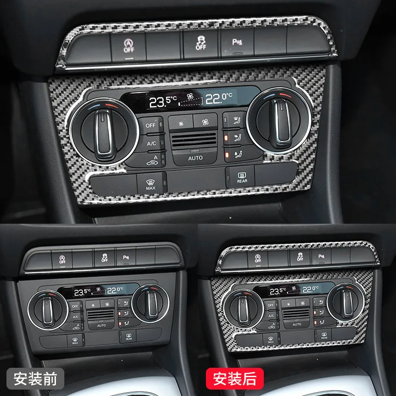 FOR Audi 3 Modifications Central control air conditioning button adjustment Decorative stickers Carbon fiber pattern
FOR Audi 3 Modifications Central control air conditioning button adjustment Decorative stickers Carbon fiber pattern