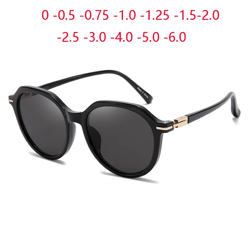 Women Men Anti-Glare Nearsighted Sunglasses With Diopters UV400 Short-sight Prescription Sun Glasses For Male 0 -0.5 -0.75 To -6
Women Men Anti-Glare Nearsighted Sunglasses With Diopters UV400 Short-sight Prescription Sun Glasses For Male 0 -0.5 -0.75 To -6