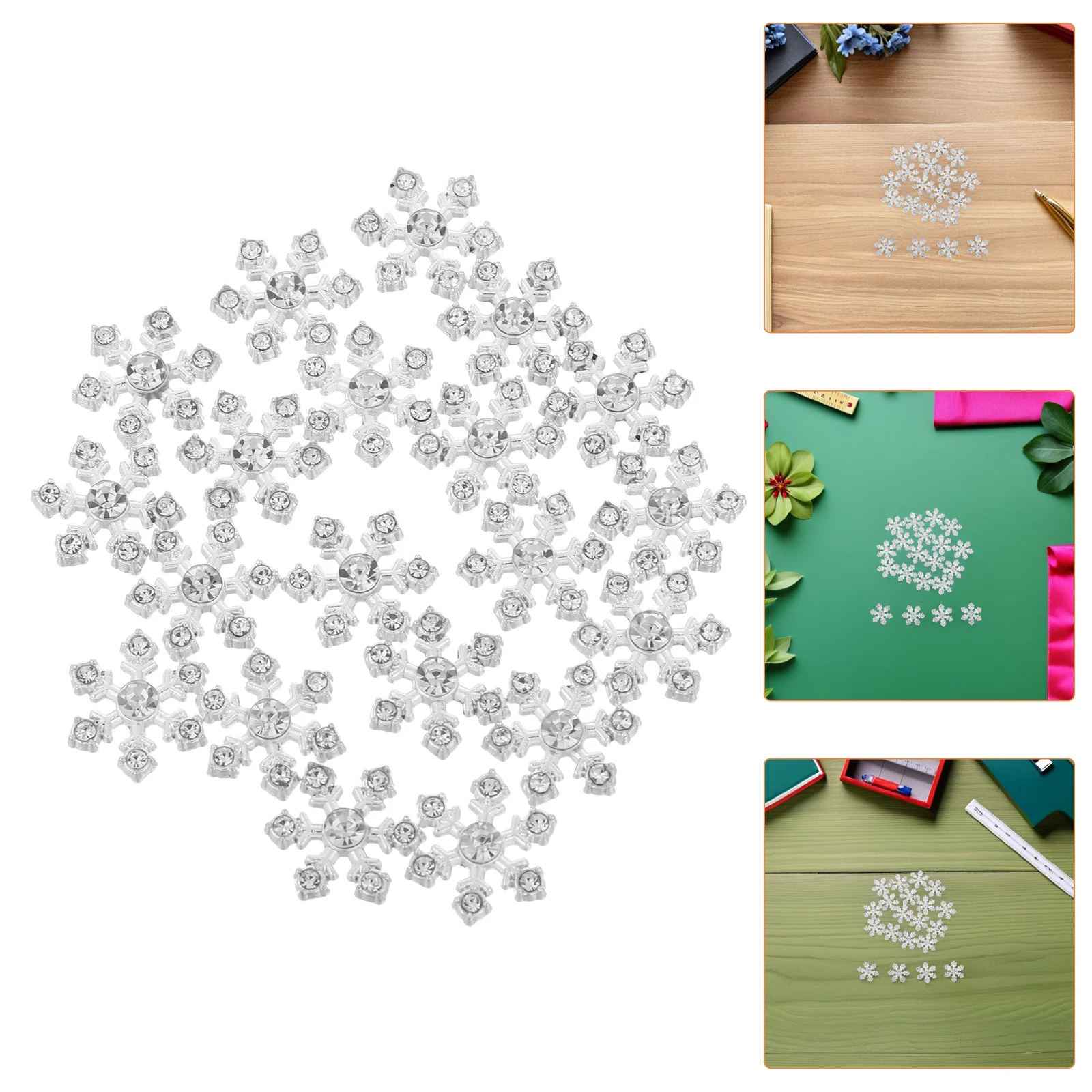 20Pcs Alloy Rhinestone Snowflakes Mini Metal Snowflake Charms Perfect for DIY Christmas Craft Embellishments Scrapbooking Nail
20Pcs Alloy Rhinestone Snowflakes Mini Metal Snowflake Charms Perfect for DIY Christmas Craft Embellishments Scrapbooking Nail