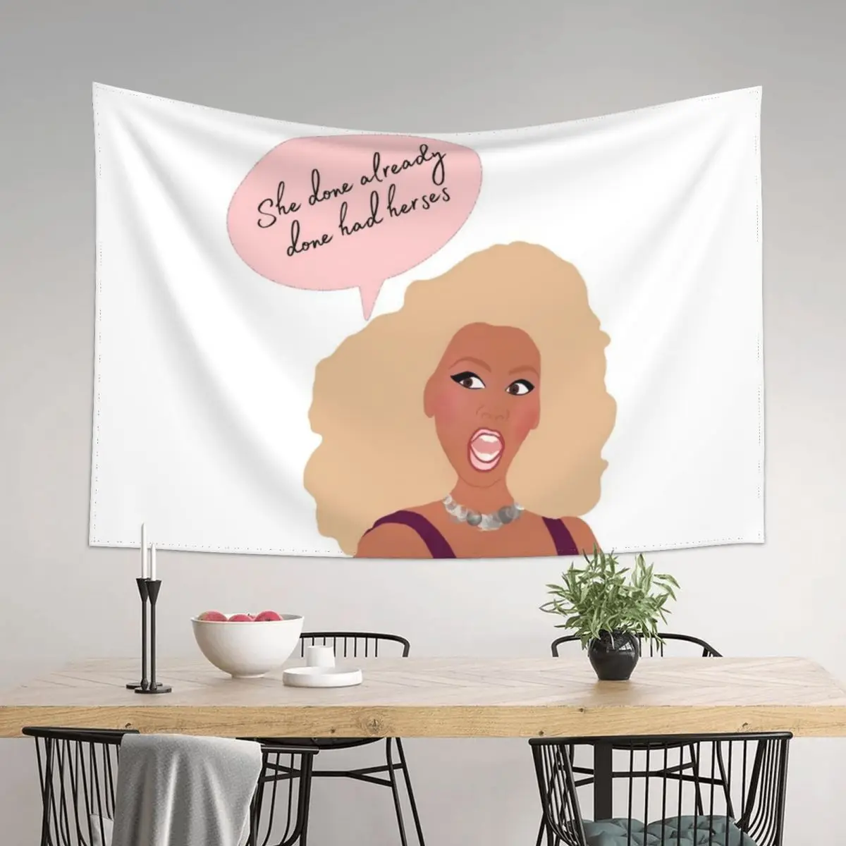 She done already done had herses RuPauls drag race Tapestry House Decor Home Decoration Decorative Paintings Tapestry
She done already done had herses RuPauls drag race Tapestry House Decor Home Decoration Decorative Paintings Tapestry