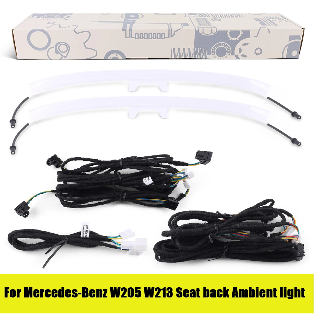 Декоративная подсветка для Mercedes-Benz C/E Class W205 X253 W213, 3/12/64 цвета, подсветка спинки сиденья, комплект для модернизации.
Декоративная подсветка для Mercedes-Benz C/E Class W205 X253 W213, 3/12/64 цвета, подсветка спинки сиденья, комплект для модернизации.
