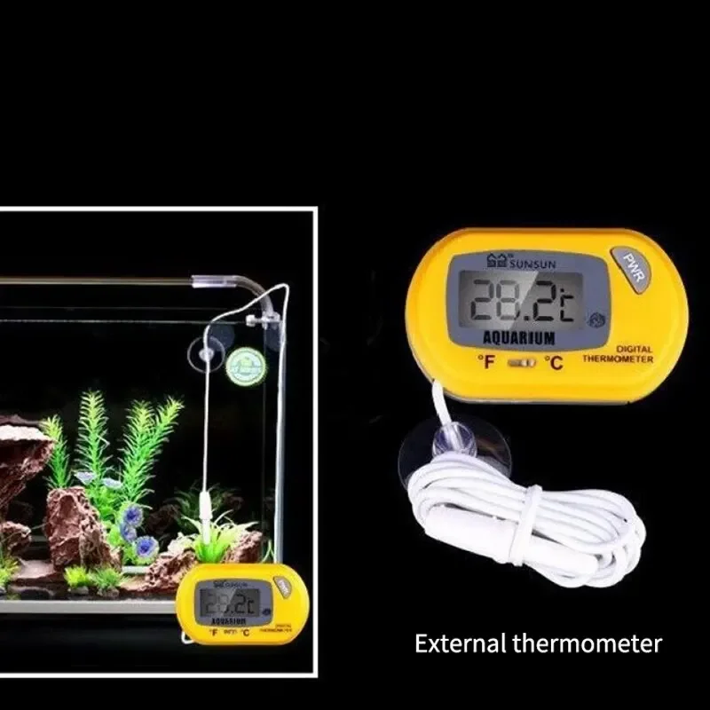 Thermometer Fish Aquarium Electronic Digital Reptile Diving Pet Suction Cup Waterproof Electronic Thermometer
Thermometer Fish Aquarium Electronic Digital Reptile Diving Pet Suction Cup Waterproof Electronic Thermometer