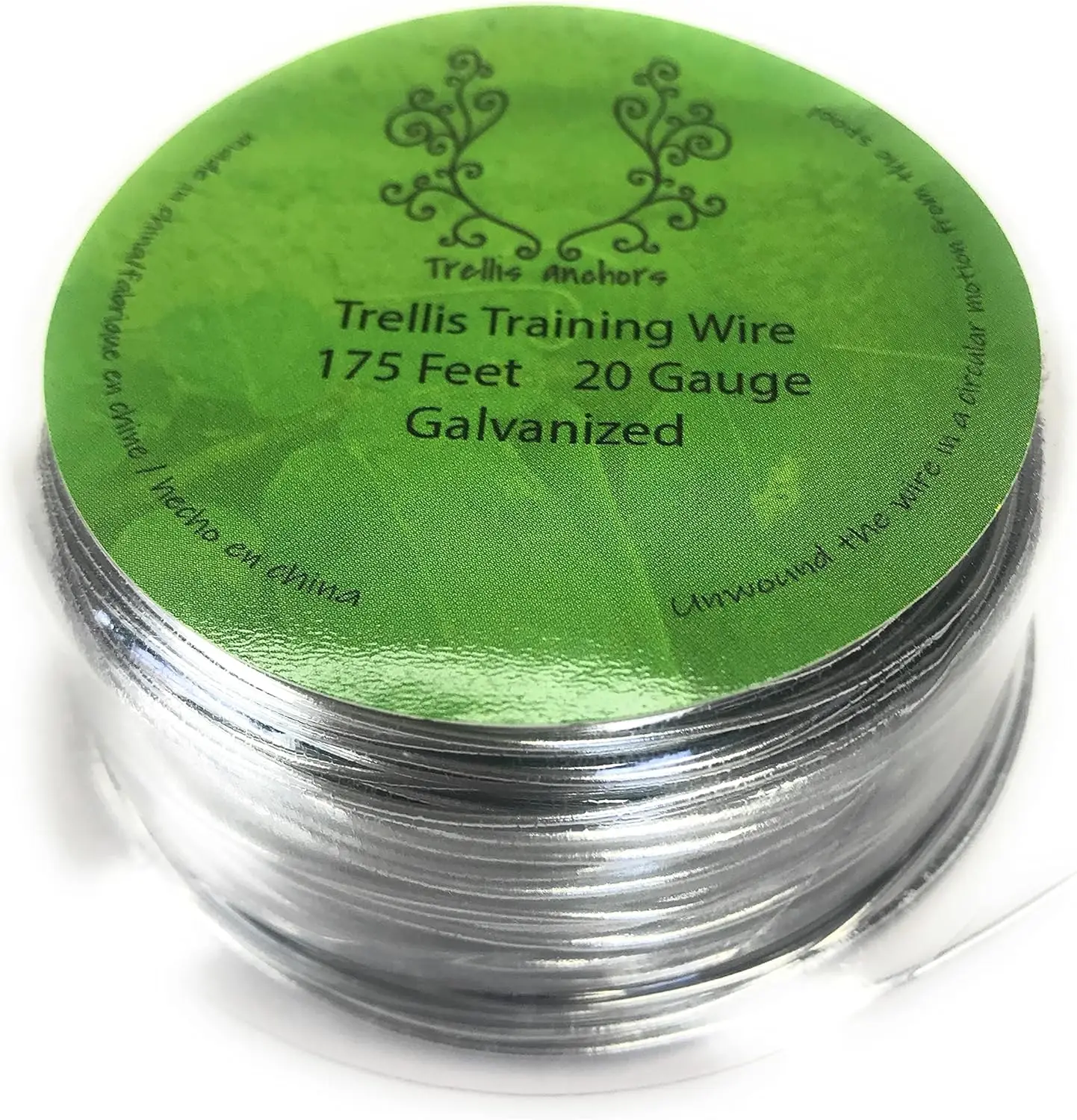 175ft Galvanized Plant Training Wire, Flexible & Rust-Resistant for Trellis & Climbing Plants
175ft Galvanized Plant Training Wire, Flexible & Rust-Resistant for Trellis & Climbing Plants