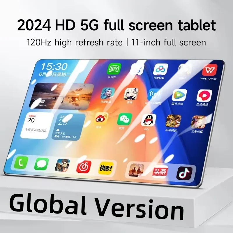 2024 оригінальний планшет IPad Air Pro 11 дюймів HD 4K Android 13 Snapdrago 870 16 ГБ+1T 20000 мАг 5G Dual SIM-дзвінок Bluetooth WiFi GPS
2024 оригінальний планшет IPad Air Pro 11 дюймів HD 4K Android 13 Snapdrago 870 16 ГБ+1T 20000 мАг 5G Dual SIM-дзвінок Bluetooth WiFi GPS
