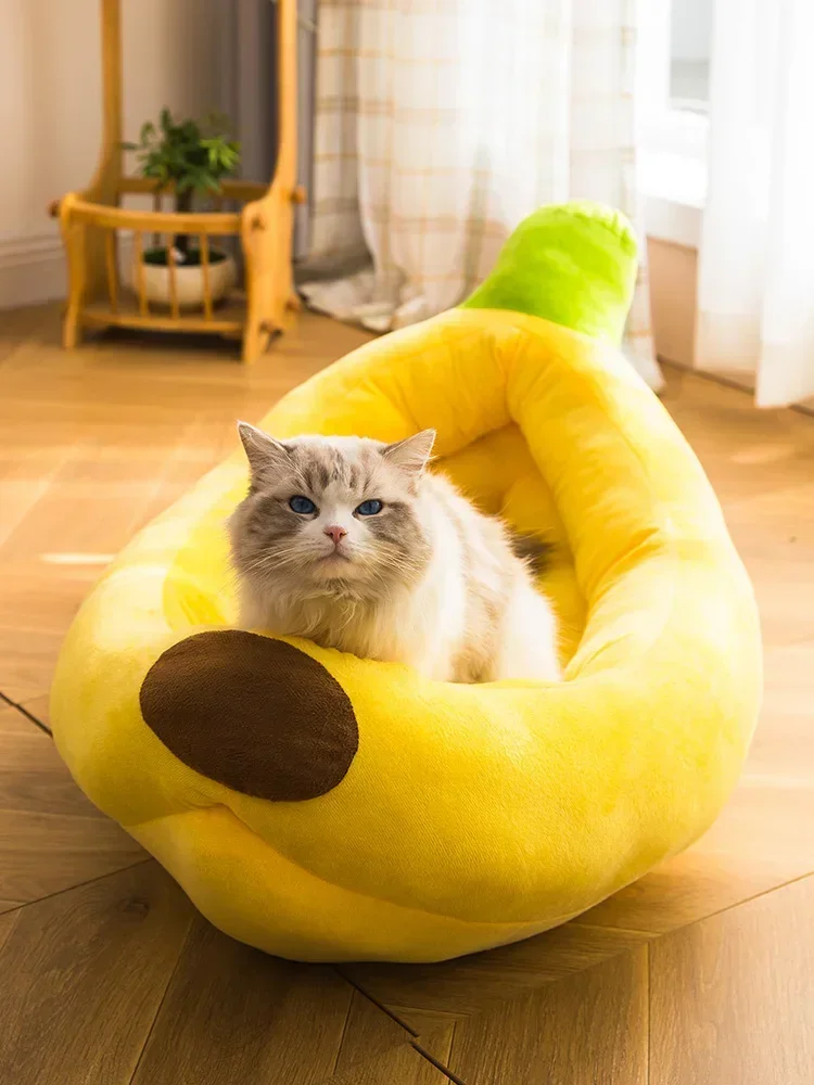 Hot salesCorgi banana nest removable and washable medium and small dog cat litter dog mat pet bed winter warm kennel banana boat
Hot salesCorgi banana nest removable and washable medium and small dog cat litter dog mat pet bed winter warm kennel banana boat