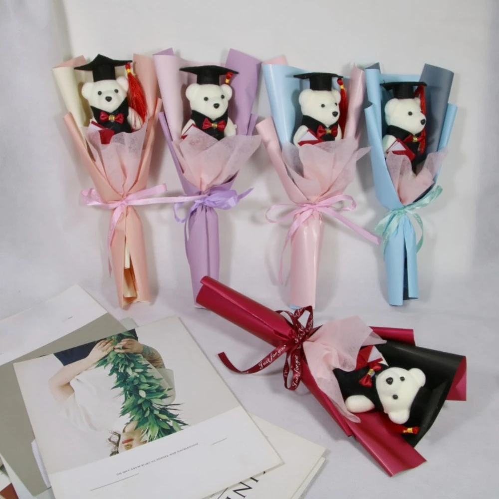 New Bouquet Decoration Bear Bouquet Plush Toy Graduation Gift Animal Bouquet Cartoon Lovely Bear Teacher's Day
New Bouquet Decoration Bear Bouquet Plush Toy Graduation Gift Animal Bouquet Cartoon Lovely Bear Teacher's Day