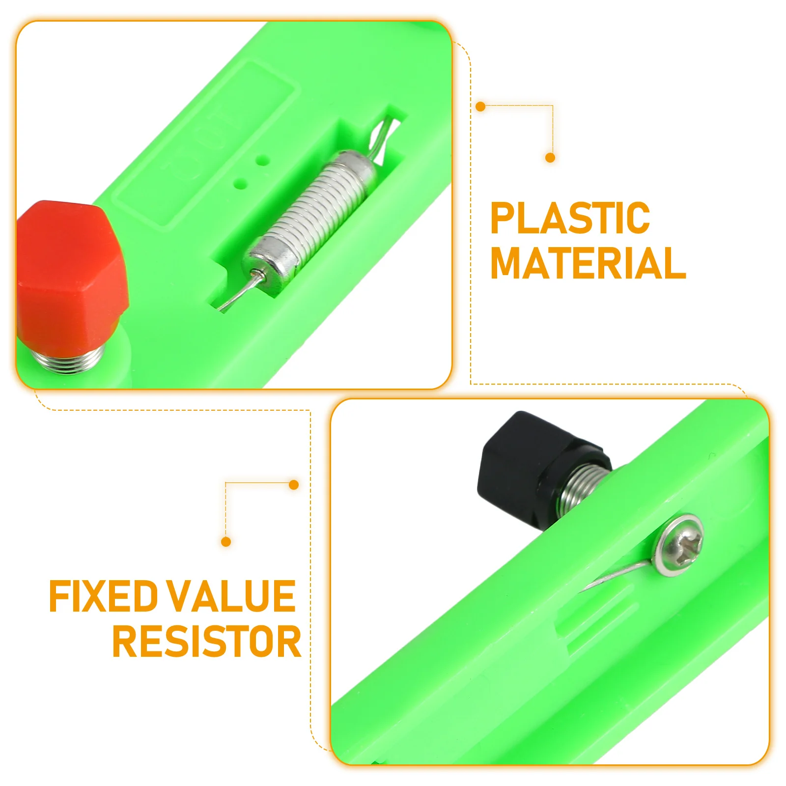 4 Pcs Physics Resistor Kit Physical Circuit Experiment Kits Kids Assortment Science Module Electricity for Diy
4 Pcs Physics Resistor Kit Physical Circuit Experiment Kits Kids Assortment Science Module Electricity for Diy