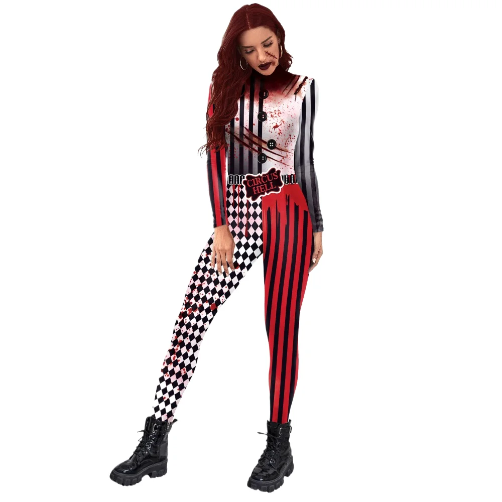 Adult Halloween Cosplay Circus Cycling Costume Carnival Bodysuit Body Show Clothes Quirky Jumpsuit Bottoms
Adult Halloween Cosplay Circus Cycling Costume Carnival Bodysuit Body Show Clothes Quirky Jumpsuit Bottoms