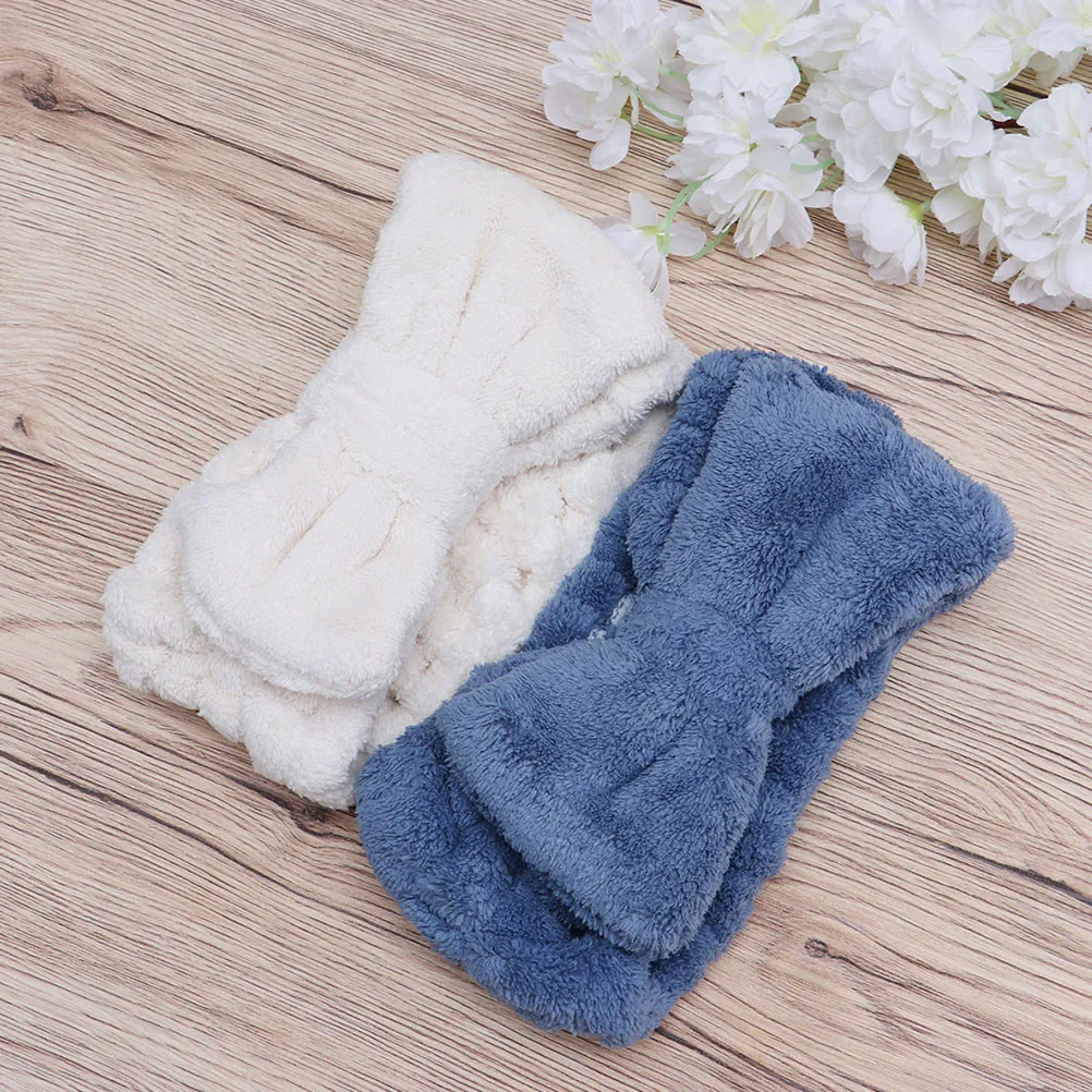 3Pcs Coral Fleece Face Washing Hairbands Bowknot Elastic Headbands for Makeup Washing Use Comfortable Gentle on Hair
3Pcs Coral Fleece Face Washing Hairbands Bowknot Elastic Headbands for Makeup Washing Use Comfortable Gentle on Hair