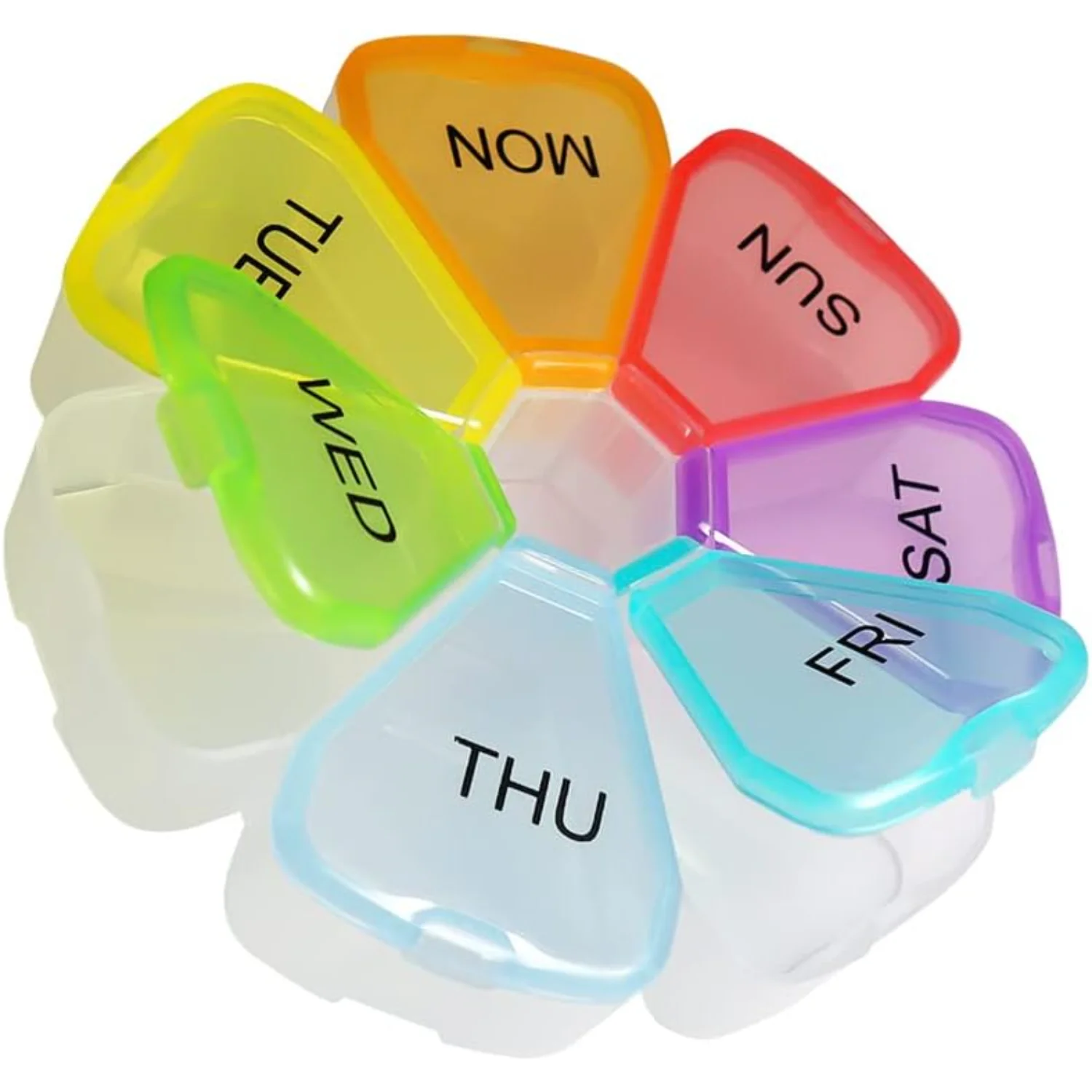 Weekly Pill Organizer, Medicine Organizer, 7 Day Pill Holder, Travel Pill Case () Sunglass organizer Tissue box holder Small box
Weekly Pill Organizer, Medicine Organizer, 7 Day Pill Holder, Travel Pill Case () Sunglass organizer Tissue box holder Small box