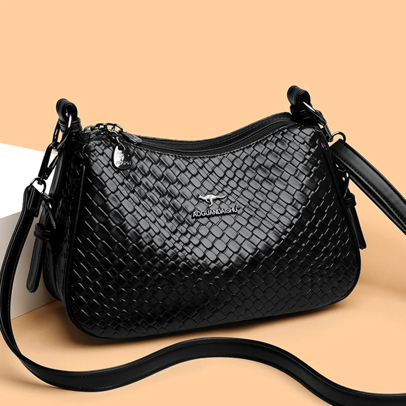 Новый минималистичный дизайн, женская дорожная сумка на плечо, однотонная модная брендовая сумка через плечо из искусственной кожи, большая вместительная сумка-мессенджер
Новый минималистичный дизайн, женская дорожная сумка на плечо, однотонная модная брендовая сумка через плечо из искусственной кожи, большая вместительная сумка-мессенджер