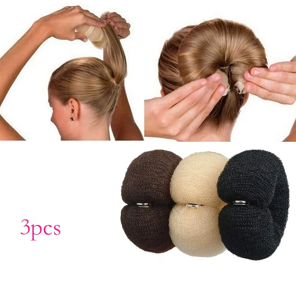 Black/Brown/Beige Magic Hair Bun Maker Donut Bagel For Hair Tools Hairpin Hair Accessories For Women Styling Braids
Black/Brown/Beige Magic Hair Bun Maker Donut Bagel For Hair Tools Hairpin Hair Accessories For Women Styling Braids