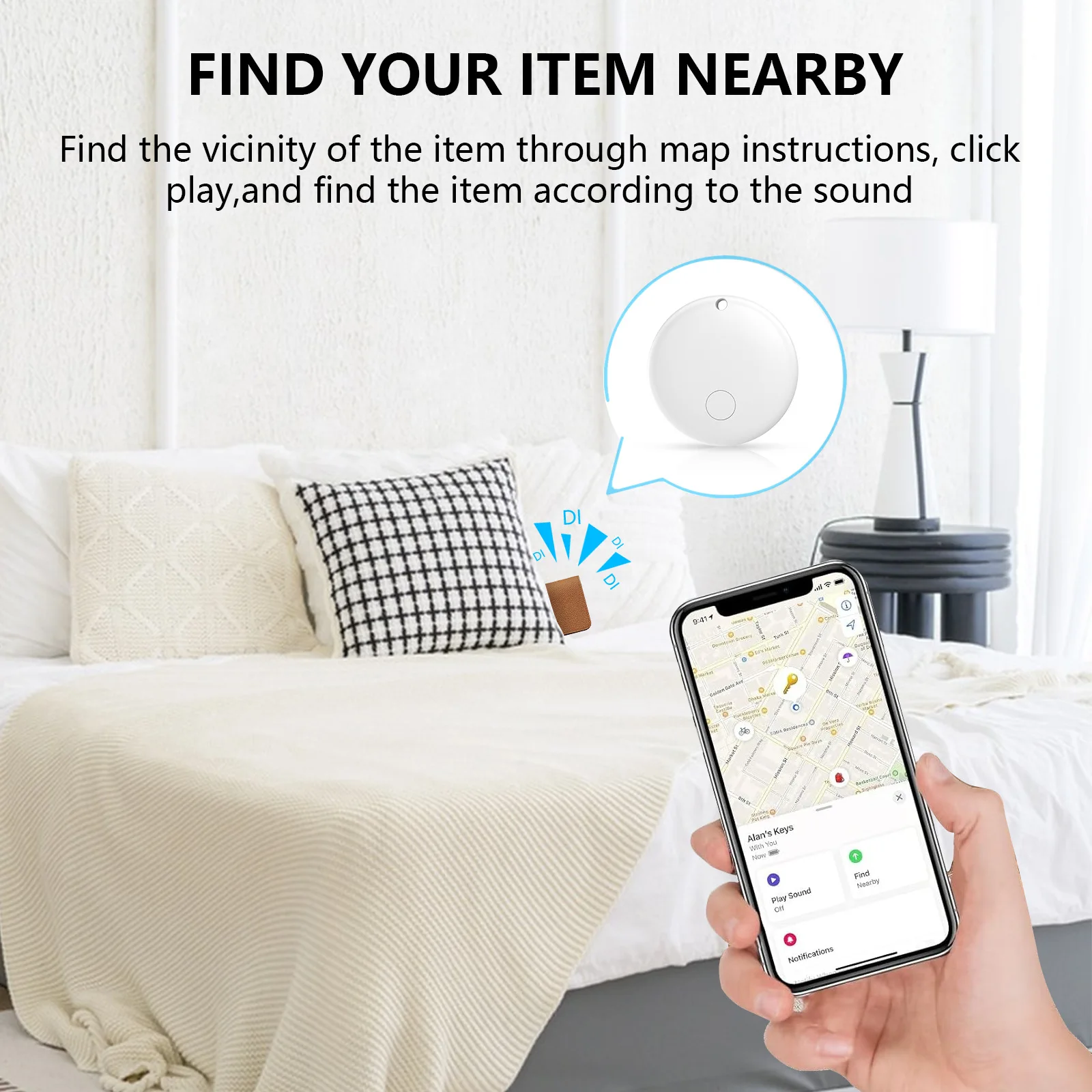 Smart Bluetooth GPS Tracker Airtag Work with Apple Find My APP ITag Anti Lost Locator Pet Finder Air Tags for IOS
Smart Bluetooth GPS Tracker Airtag Work with Apple Find My APP ITag Anti Lost Locator Pet Finder Air Tags for IOS
