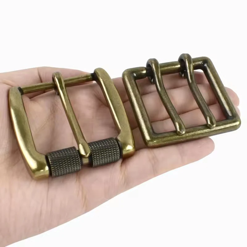 Meetee 1Pc/2Pcs 40mm Solid Brass Belt Buckles for Men's 38-39mm Leather Waistband Head Double Pin Roller Bronze Buckle Supplies
Meetee 1Pc/2Pcs 40mm Solid Brass Belt Buckles for Men's 38-39mm Leather Waistband Head Double Pin Roller Bronze Buckle Supplies