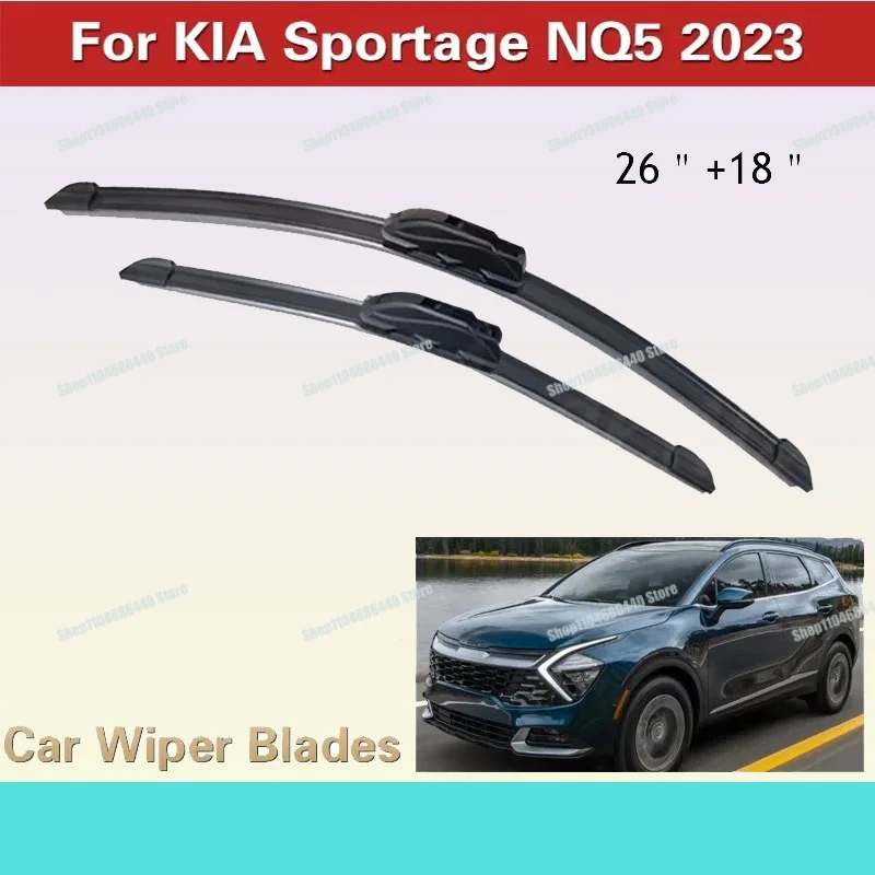 For Kia Sportage NQ5 2023 Windshield Windscreen Windows Front Wiper Blades Cutter Boneless Frameless Rubber Accessory U J Hook
For Kia Sportage NQ5 2023 Windshield Windscreen Windows Front Wiper Blades Cutter Boneless Frameless Rubber Accessory U J Hook