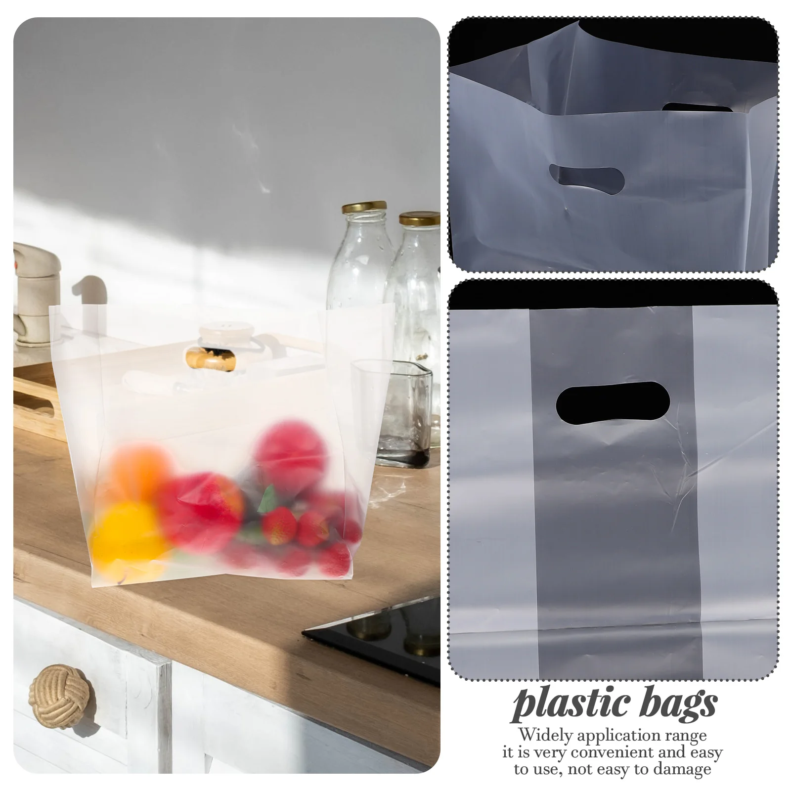 50pcs Bags Small Business Plastic Packing Gift Bags Bulk Takeaway Food Gifts Thickened H les Portable Bulk PP
50pcs Bags Small Business Plastic Packing Gift Bags Bulk Takeaway Food Gifts Thickened H les Portable Bulk PP
