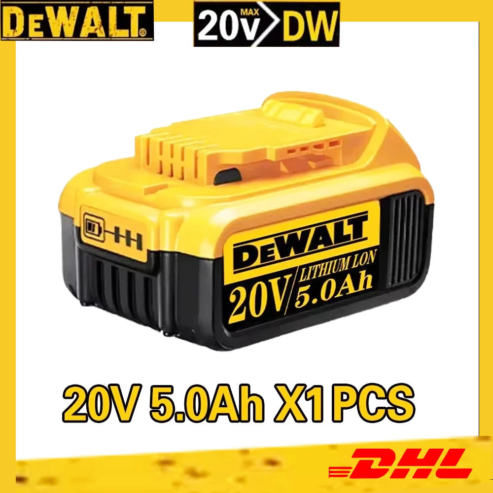 High Rate 100% Genuine Dewalt 20V Battery, 2AH 5AH 6AH Rechargeable Lithium Ion Battery, Dewalt DCB200 Power Tool Battery
High Rate 100% Genuine Dewalt 20V Battery, 2AH 5AH 6AH Rechargeable Lithium Ion Battery, Dewalt DCB200 Power Tool Battery