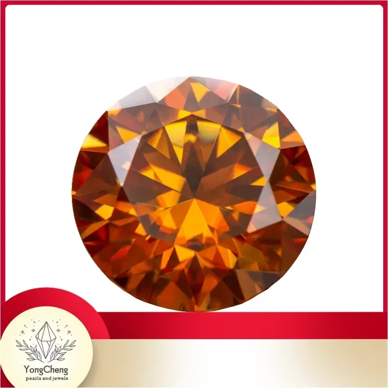 Moissanite Stone Round Cut Orange Color Lab Grown Diamond For Custom Jewel Making Jewel Making Materials GRA Certificate
Moissanite Stone Round Cut Orange Color Lab Grown Diamond For Custom Jewel Making Jewel Making Materials GRA Certificate