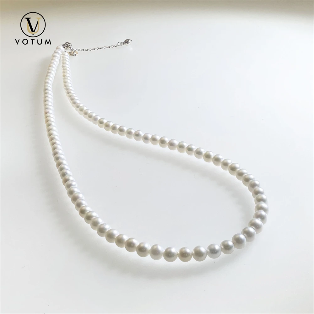 Votum Freshwater Pearl Choker Necklace for Women Lady Mom Birthday Wedding Gift Adjustable 925 Silver Pearls Necklaces Jewelry
Votum Freshwater Pearl Choker Necklace for Women Lady Mom Birthday Wedding Gift Adjustable 925 Silver Pearls Necklaces Jewelry