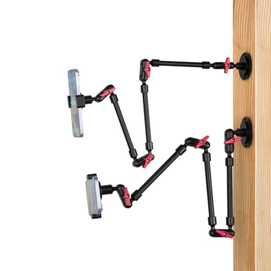 Wall Mounted Phone Holder Magic Arm 360 Rotation Adjustable Metal Base Screw in Wall Sturdy for Kitchen Bedroom Home 32 Inch Me
Wall Mounted Phone Holder Magic Arm 360 Rotation Adjustable Metal Base Screw in Wall Sturdy for Kitchen Bedroom Home 32 Inch Me