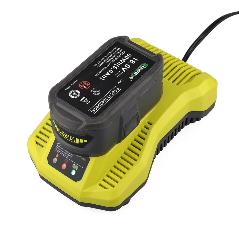 Portable Lithium Battery Fast Charger Power Tool Battery Charger Replacement Charger Compatible with For Ryobi 12V–18V Batteries
Portable Lithium Battery Fast Charger Power Tool Battery Charger Replacement Charger Compatible with For Ryobi 12V–18V Batteries