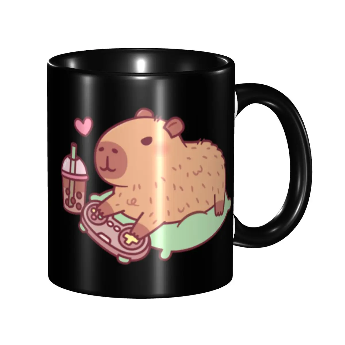 Cute Capybara Chilling With Video Games And Boba Tea Mug Custom Coffee Ceramic Mug Cup Creative Present
Cute Capybara Chilling With Video Games And Boba Tea Mug Custom Coffee Ceramic Mug Cup Creative Present