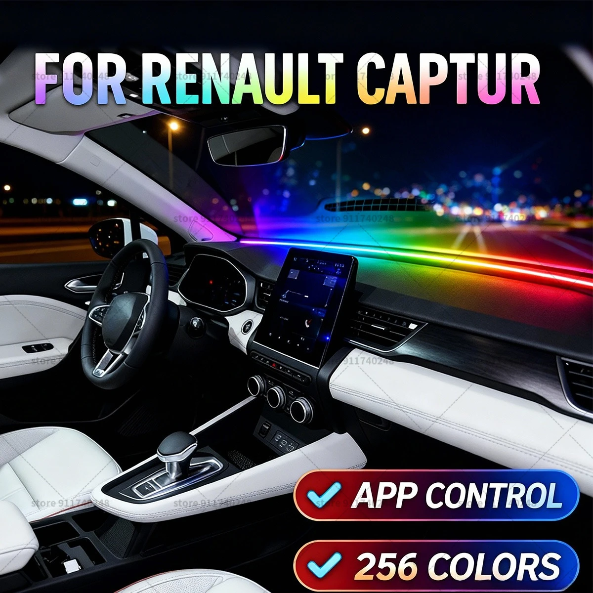 Для Renault Captur автомобильная декоративная световая полоса, красочная акриловая звукоизоляционная полоса на переднее лобовое стекло, свет окружающей среды
Для Renault Captur автомобильная декоративная световая полоса, красочная акриловая звукоизоляционная полоса на переднее лобовое стекло, свет окружающей среды