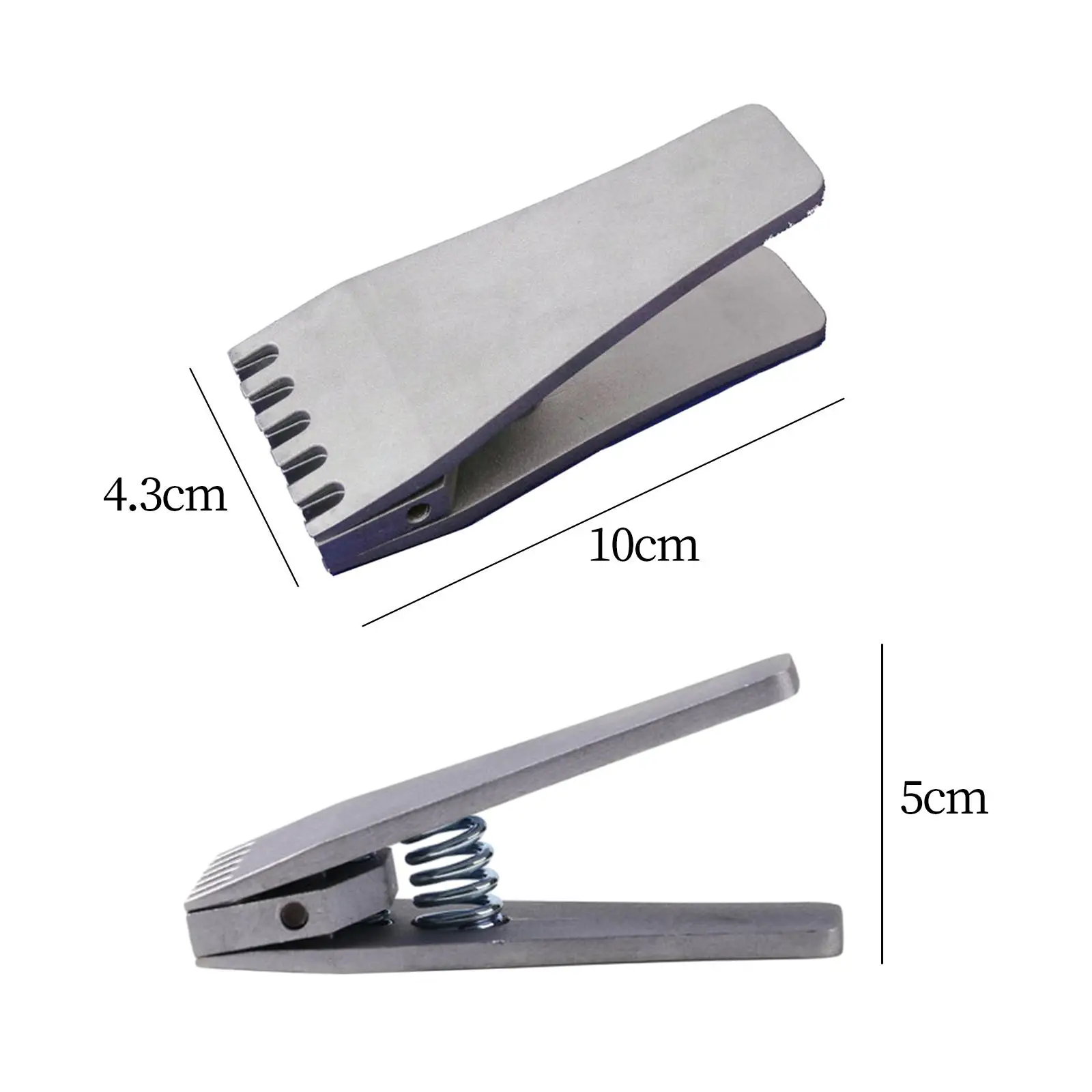 Badminton Stringing Clamp Silver Aluminium Gripper Restringing Machine Accessory Tennis Squash for Players
Badminton Stringing Clamp Silver Aluminium Gripper Restringing Machine Accessory Tennis Squash for Players