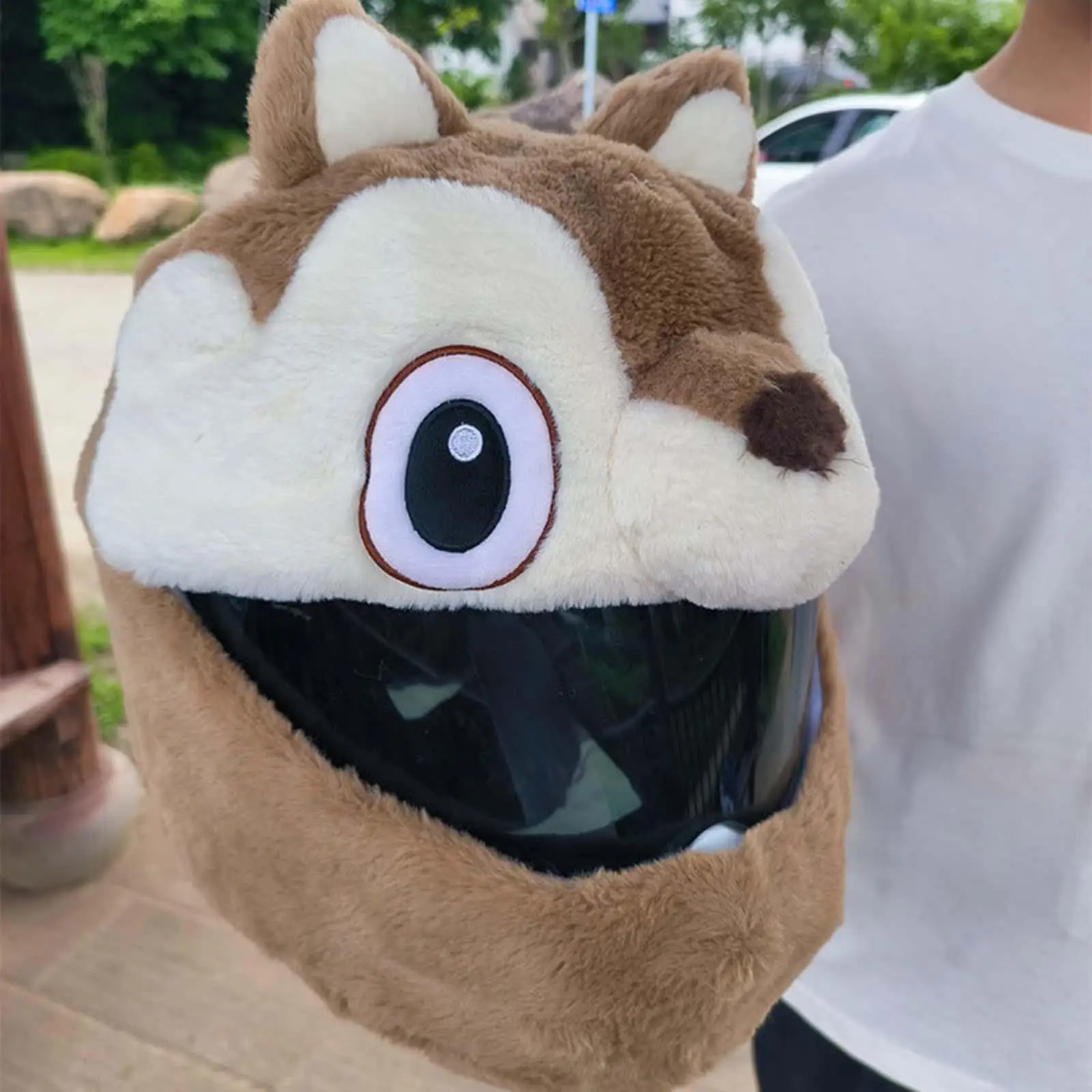 Motorcycle Helmet Plush Cover Funny Squirrel Animal Helmet Mask Protector for Universal Biker Accessories and Gift Ideas
Motorcycle Helmet Plush Cover Funny Squirrel Animal Helmet Mask Protector for Universal Biker Accessories and Gift Ideas