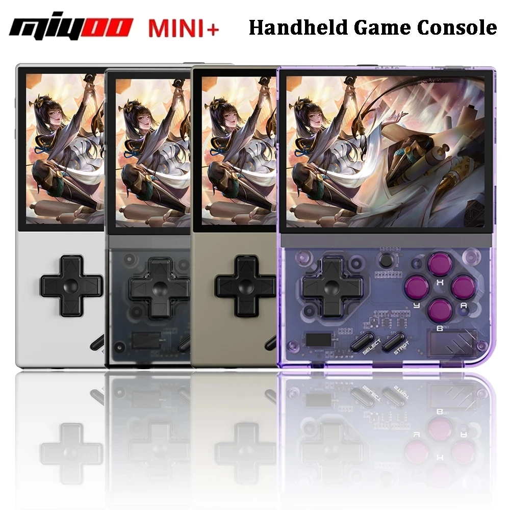 Miyoo Mini Plus Retro Handheld Game Console 3.5-inch IPS Screen Portable Rechargeable Open Source Video Game Player Emulator
Miyoo Mini Plus Retro Handheld Game Console 3.5-inch IPS Screen Portable Rechargeable Open Source Video Game Player Emulator