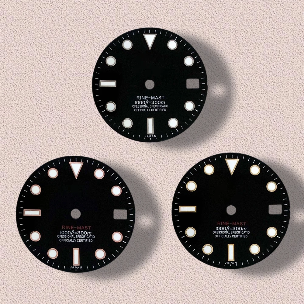 High Quality 28.5mm S Logo NH35 SUB/SKX007 Dial Suitable For NH35/NH36 Movement Green Luminous NH35 Accessories
High Quality 28.5mm S Logo NH35 SUB/SKX007 Dial Suitable For NH35/NH36 Movement Green Luminous NH35 Accessories