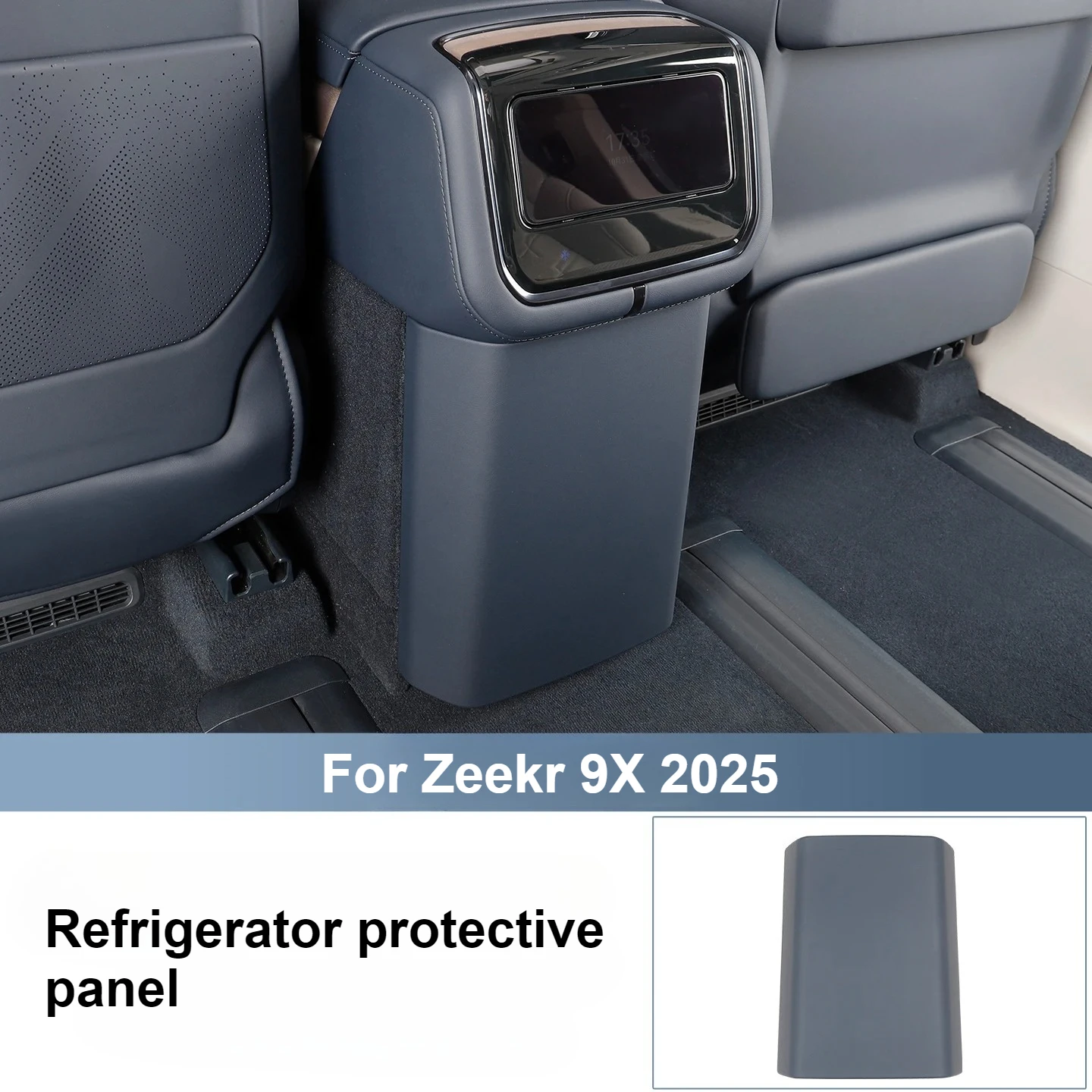 For Zeekr 9X 2025 Refrigerator Anti-Kick Cover Rear Seat Protection Mat ABS Wear-Resistant Interior Modification Accessories
For Zeekr 9X 2025 Refrigerator Anti-Kick Cover Rear Seat Protection Mat ABS Wear-Resistant Interior Modification Accessories