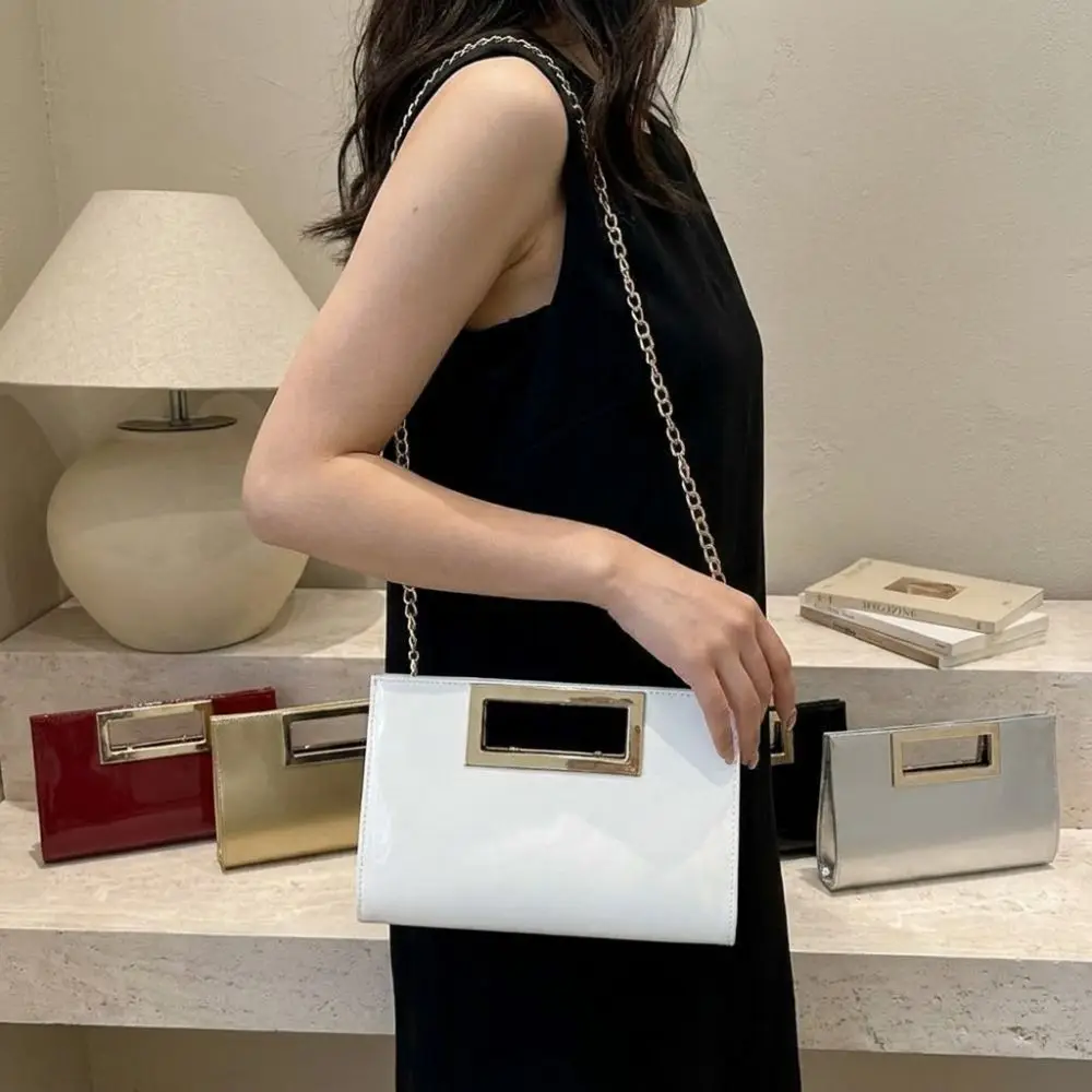Elegant Women Evening Clutch Bag Metallic Stylish PU Leather Crossbody Bags Glitter Square Chain Shoulder Bag Night Out
Elegant Women Evening Clutch Bag Metallic Stylish PU Leather Crossbody Bags Glitter Square Chain Shoulder Bag Night Out