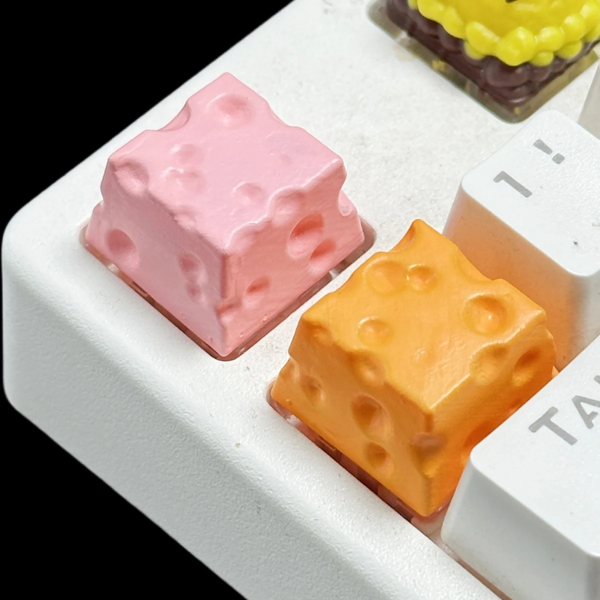 Lucky Charm Resin Caps Spacebar Keyboard Custom Keycaps Handmad ESC Artisan Key Cap Mechanical Keyboard Game Accessories
Lucky Charm Resin Caps Spacebar Keyboard Custom Keycaps Handmad ESC Artisan Key Cap Mechanical Keyboard Game Accessories