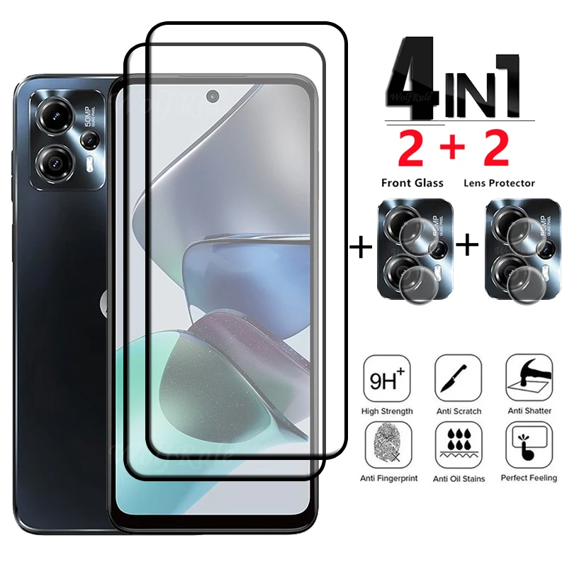 4-in-1 For Moto G23 Glass For Motorola Moto G23 Tempered Glass 9H Film Full Cover Screen Protector For Moto G 23 G23 Lens Glass
4-in-1 For Moto G23 Glass For Motorola Moto G23 Tempered Glass 9H Film Full Cover Screen Protector For Moto G 23 G23 Lens Glass
