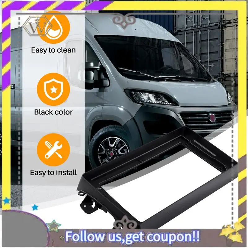 ABXV-Car Radio Fascia Frame Adapter For FIAT DUCATO 8Th 2021-2024 9Inch Big Screen 2DIN Dash Fitting Panel Frame Kit
ABXV-Car Radio Fascia Frame Adapter For FIAT DUCATO 8Th 2021-2024 9Inch Big Screen 2DIN Dash Fitting Panel Frame Kit