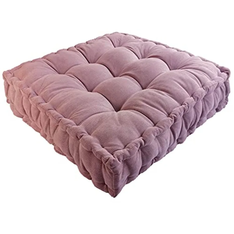Floor Pillow 25x25 Inch Square Meditation Cushion Floor Seating for Adults Oversized Tufted seat Cushion Reading Nook for Yoga
Floor Pillow 25x25 Inch Square Meditation Cushion Floor Seating for Adults Oversized Tufted seat Cushion Reading Nook for Yoga