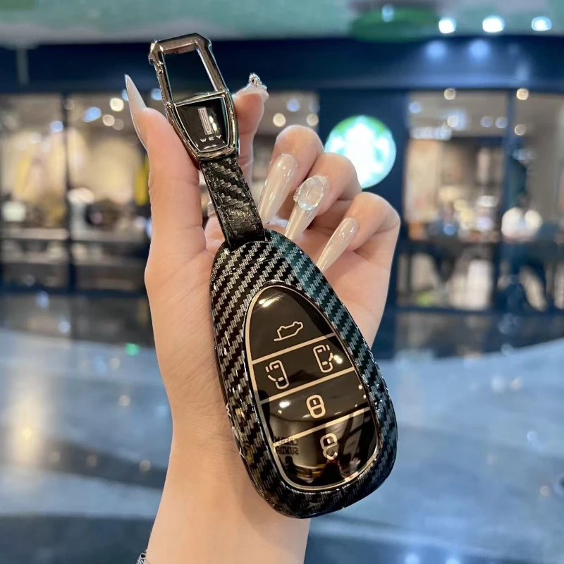 Zinc Alloy Key Fob Cover for WEY Lanshan/Gaoshan/789/Latte DHT-PHEV (Men's Edition) - Protective Case Shell with Keychain
Zinc Alloy Key Fob Cover for WEY Lanshan/Gaoshan/789/Latte DHT-PHEV (Men's Edition) - Protective Case Shell with Keychain