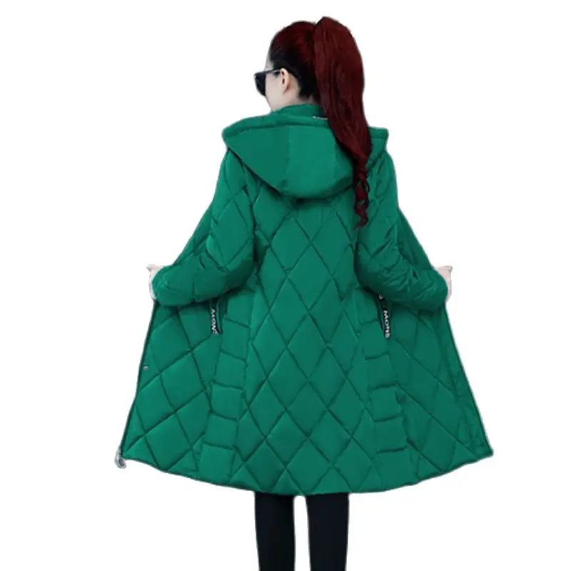 Women's Cotton Clothes 2021 New Medium And Long Models Slim Thin Add Thick Hooded Ladies jacket Winter All-Match Female Coats
Women's Cotton Clothes 2021 New Medium And Long Models Slim Thin Add Thick Hooded Ladies jacket Winter All-Match Female Coats